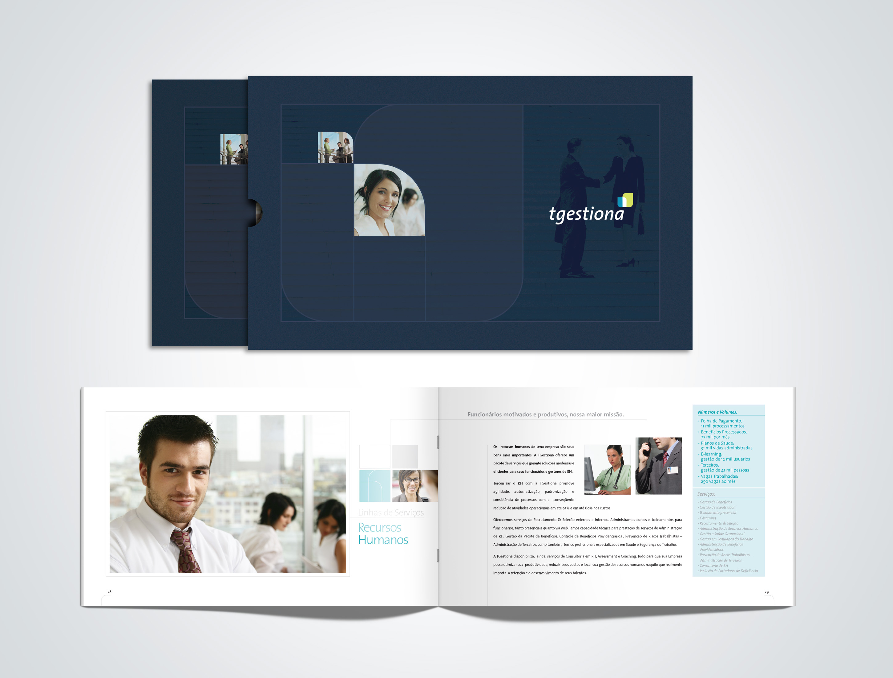 Folder corporativo